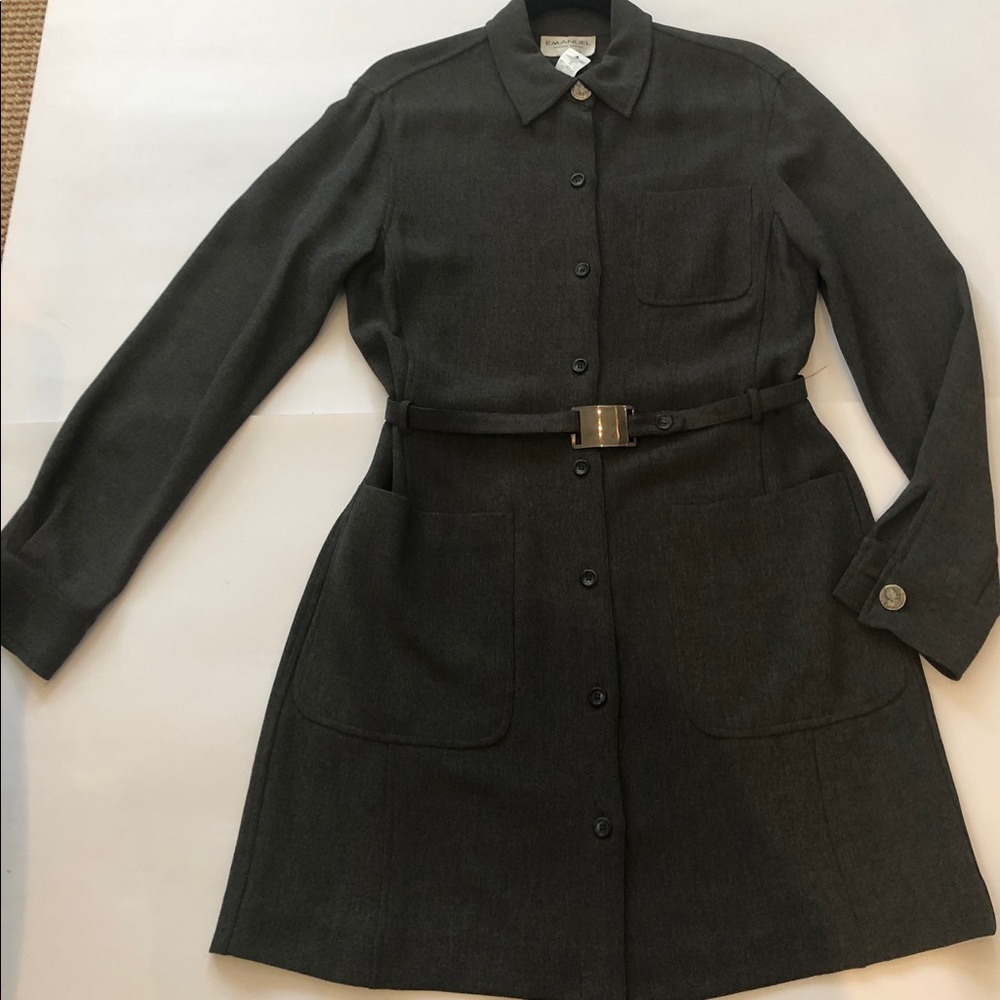 Emanuel Ungaro made in Italy classic dress.